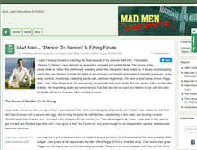 Tablet Screenshot of madmenconfidential.com